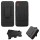 Clip Dual Protector Mixto c/pie Vert HTC Desire 626s 530 Negro